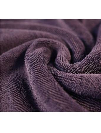 картинка Полотенце микрофибровое для сушки автомобиля пурпурное 50x80см. 600 гр/м2 Autech Au-249 