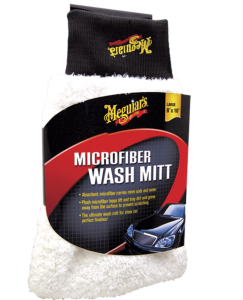 Варежка микрофибровая для мойки кузова автомобиля Microfiber Wash Mitt, Meguiars