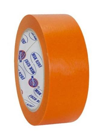 картинка Лента  маскирующая оранжевая 50мм. длина 40 м. 80°С - 30 мин Eurocel MSK 6267/50 