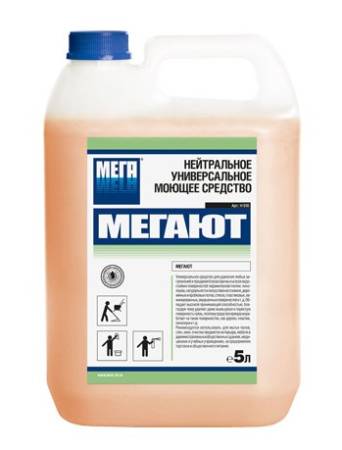 картинка МЕГАЮТ нейтральное универсальное моющее средство  5л. 