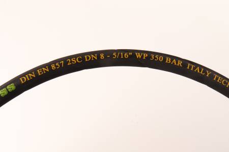 картинка Шланг для АВД 2-х оплеточный облегченный, диаметр 8 мм длина 20 м 