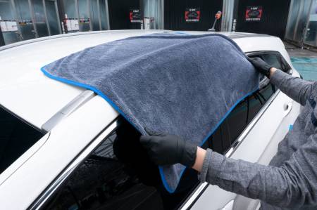 картинка Полотенце из микрофибры BOTH DRYING TOWEL 50x60 см, серое, Purestar 