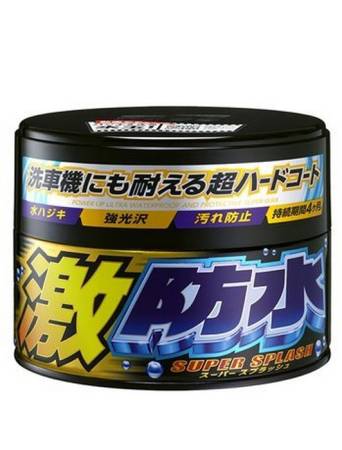 картинка Защитный полироль для кузова автомобилей тёмного цвета Water Block Wax Soft99, 300 гр. 00347 