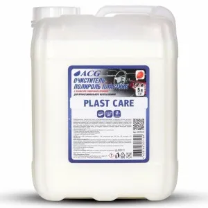 PLAST CARE ACG 5 л Очиститель-полироль пластика с ароматом сливочной клубники