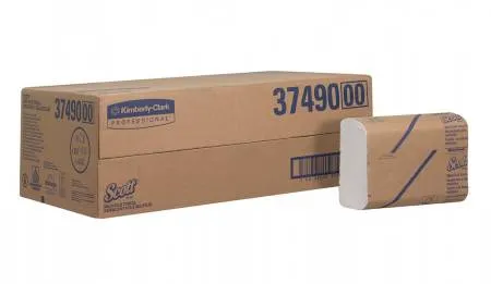 Полотенца бумаж. Scott Multi-Fold, M, 1-сл.,, 250 л./пачка,16 пачек, Kimberly-Clark,
