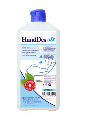 Средство для дезинфекции для рук безспиртовой HANDDES ALL 1 л Kiilto