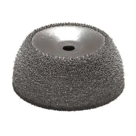 Абразив-сфера для пневмодрели 90х40 мм, зерно 390, Clipper